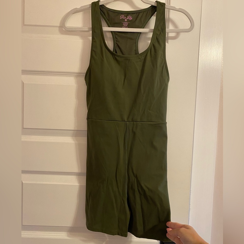 Bike shorts romper